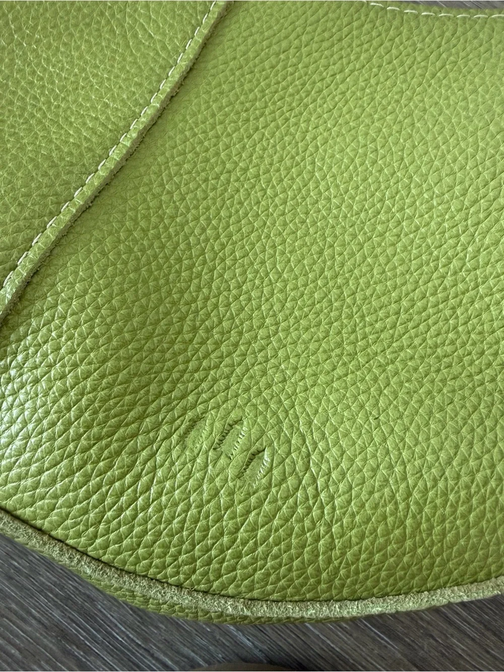 Portland Leather Goods Nora Shoulder Bag in Wasabi